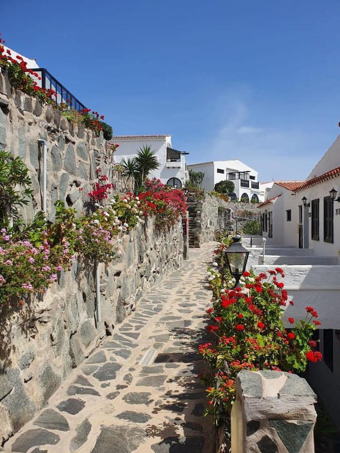 Very Romantic Seaview Apartment Patalavaca Mogan With Warm Pool 외부 사진