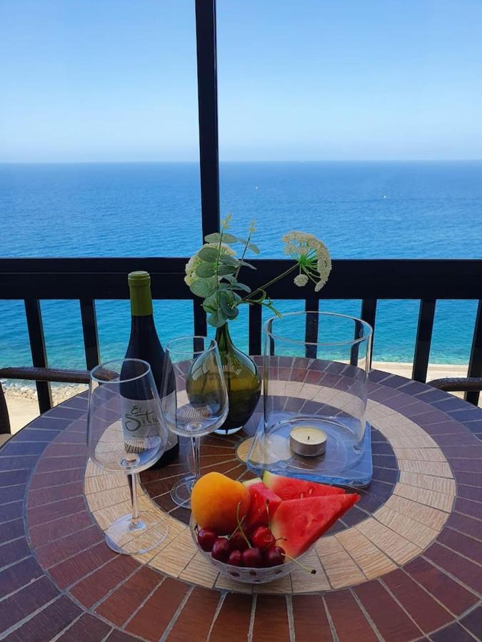 Very Romantic Seaview Apartment Patalavaca Mogan With Warm Pool 외부 사진