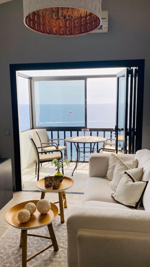 Very Romantic Seaview Apartment Patalavaca Mogan With Warm Pool 외부 사진