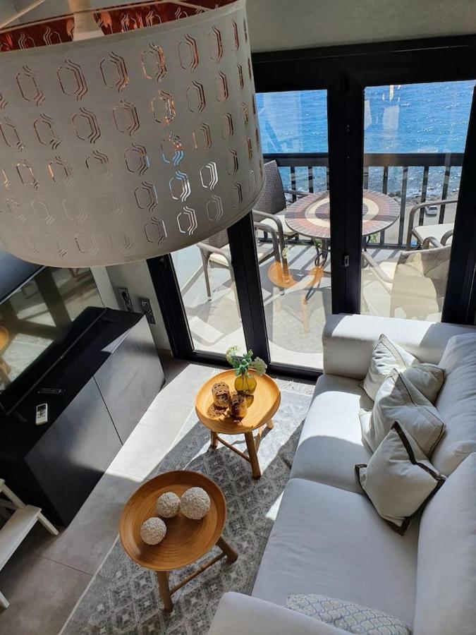 Very Romantic Seaview Apartment Patalavaca Mogan With Warm Pool 외부 사진