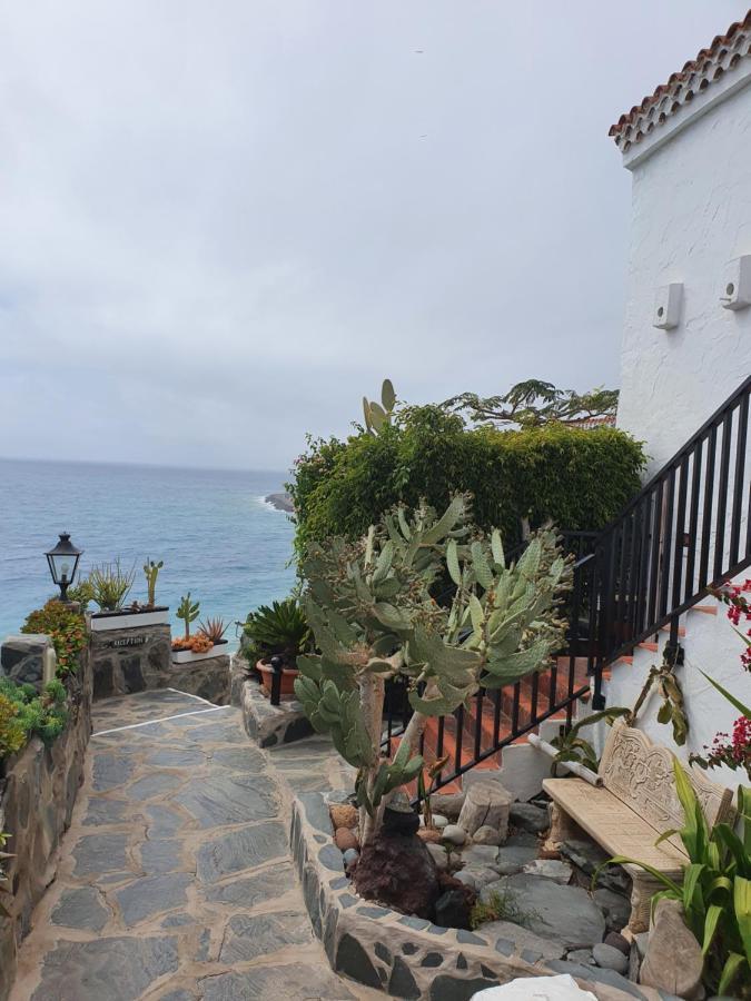 Very Romantic Seaview Apartment Patalavaca Mogan With Warm Pool 외부 사진