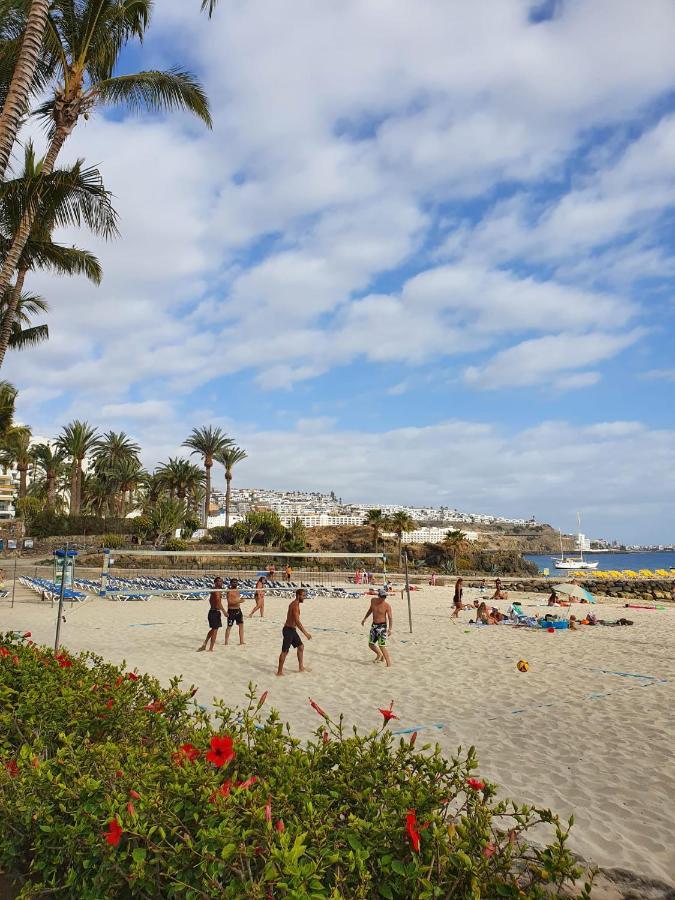 Very Romantic Seaview Apartment Patalavaca Mogan With Warm Pool 외부 사진